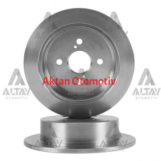 FREN DISKI COROLLA 02-06 / VERSO 03-06 / BENZINLI ARKA DÜZ 258-4   (SET)